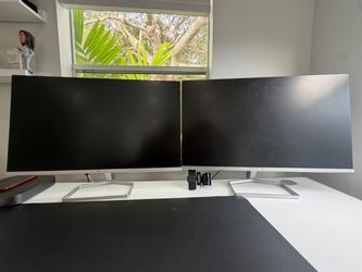 HP M27f FHD Monitors (2)
