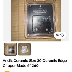 Andis Ceramic Size 30 Ceramic Edge Clipper Blade 64260