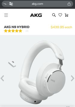 Brand New Akg N9