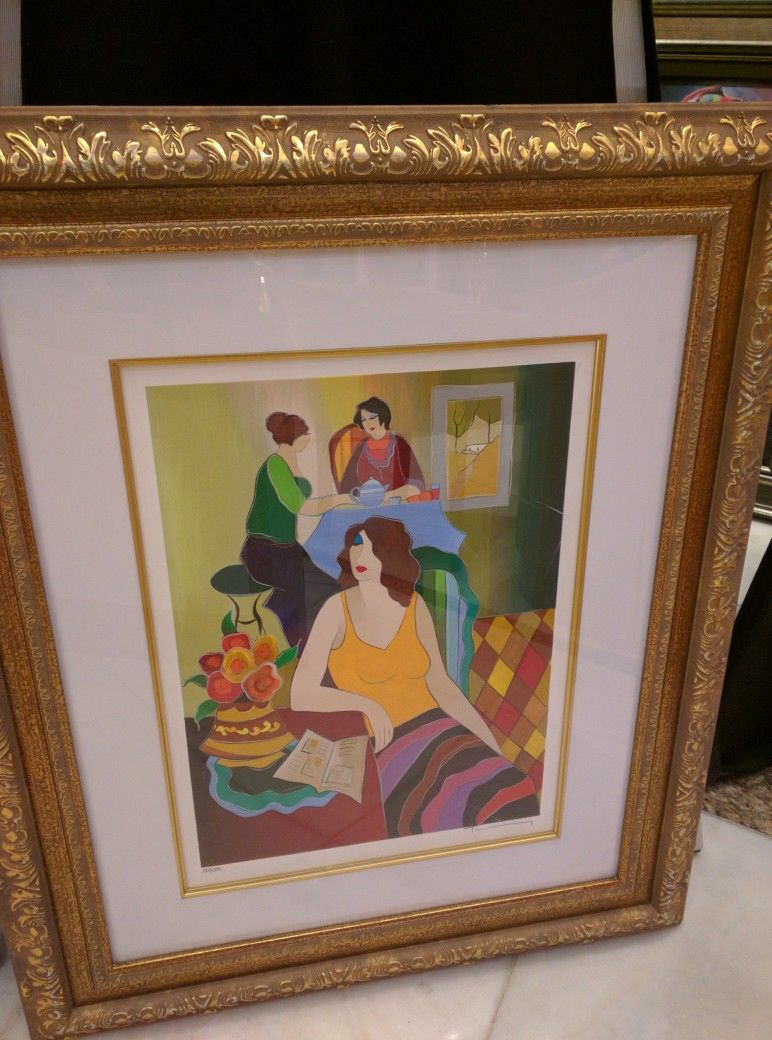 Tarkay Signed Prints With Authentication Paperwork 