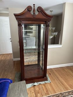 Glass Dining Cabinet 