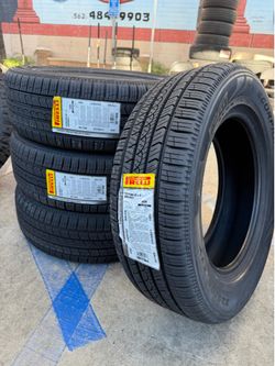 225/65/17 PIRELLI SCORPION AS 4 NEW TIRES INSTALLED ✅ INSTALADAS ✅ WE DO ALIGMENT 🔥