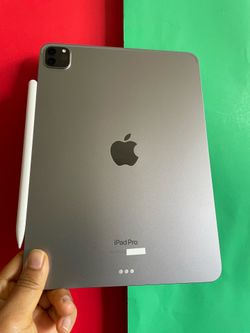 128GB Apple IPad Pro 11” 4th Generation (2022 Model / M2 chip ) with Keyboard, pen & Accessories (256gb /512GB available)