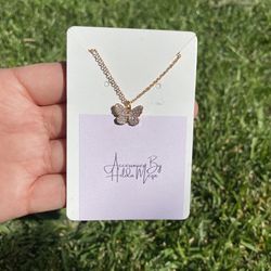 butterfly necklace 