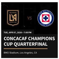 Concacaf Champions Cup - Quaterfinals - LAFC Vs Cruz Azul 