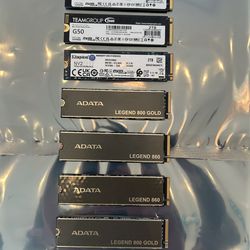 Teamgroup & ADATA 2TB SSD