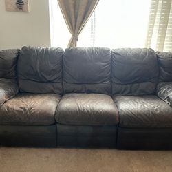Comfy Reclining Couch $50