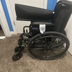 Wheelchair- Invacare 9000SL 18” Seat Width Wheelchair With Footrests 
