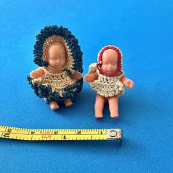 Vintage Miniature Dolls Rare