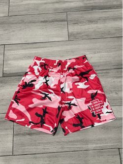 Eric Emanuel Pink Camo shorts