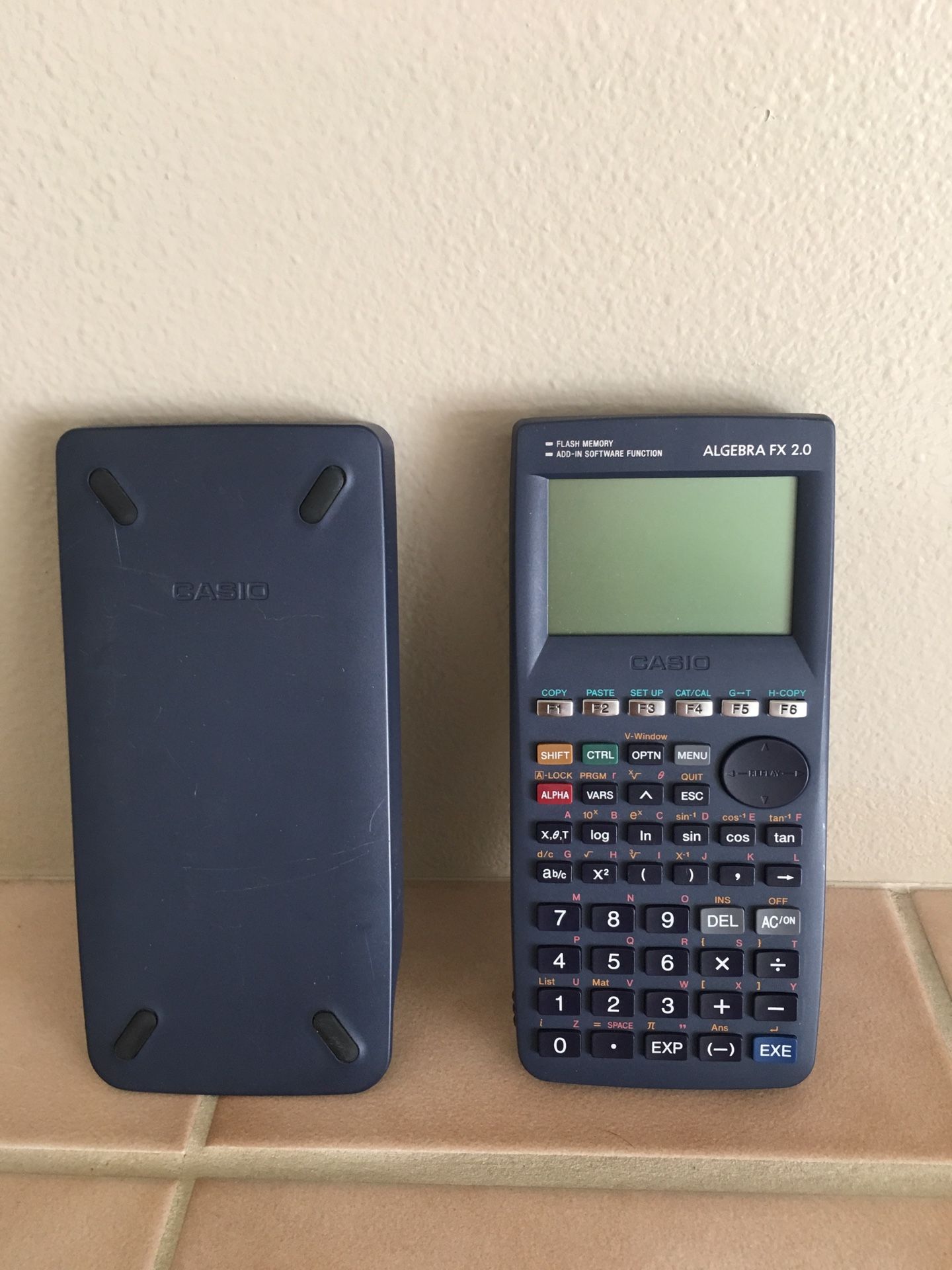 Casio algebra fx 2.0 graphing calculator