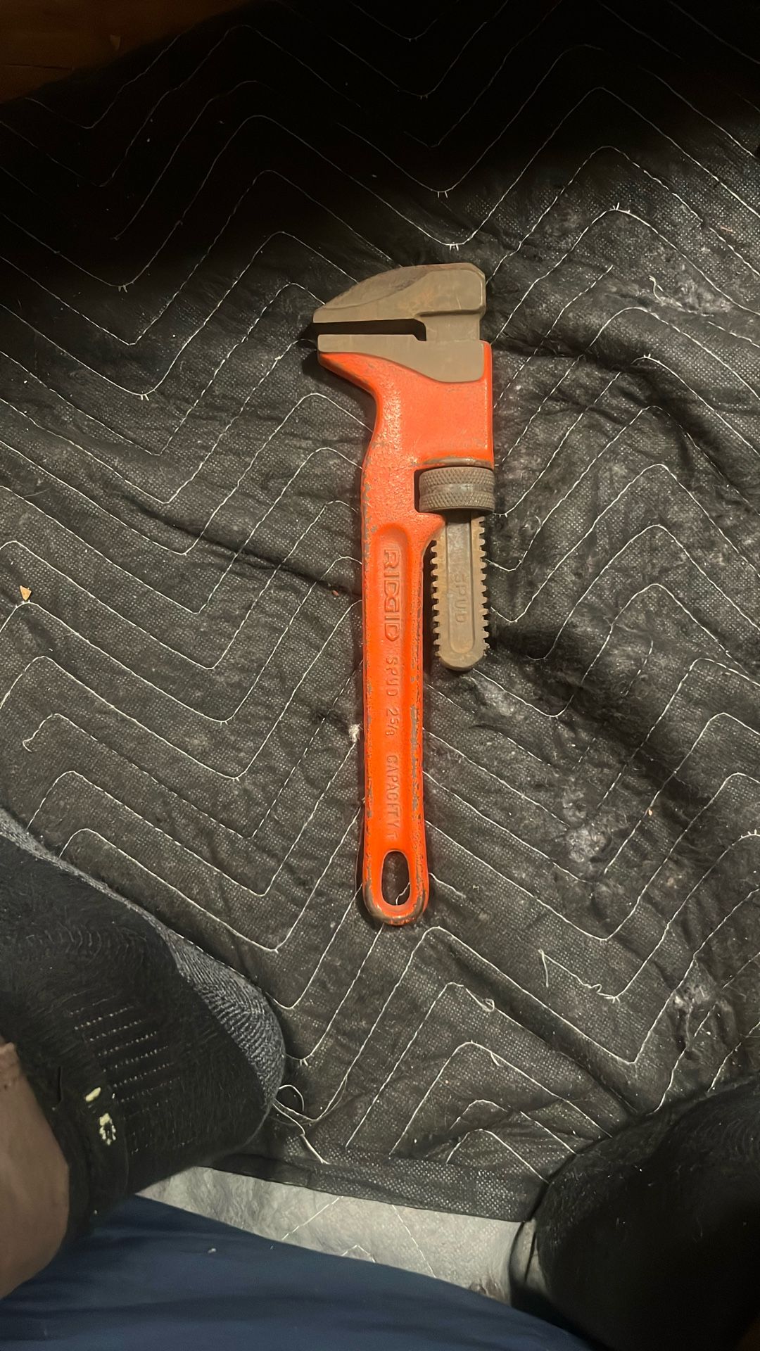 Ridgid Pipe Wrench Spud 2 5/8