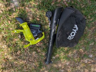 Ryobi leaf vacuum