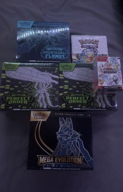 Sealed Pokemon Boxes