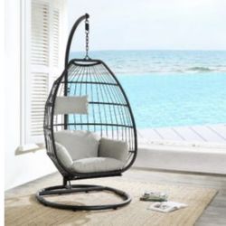 Brand New Egg Swing Chair With Cushions 