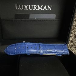 Luxurman Crocodile Watch Band 