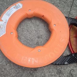 Klein 250' 1/8" Steel Fishtape 