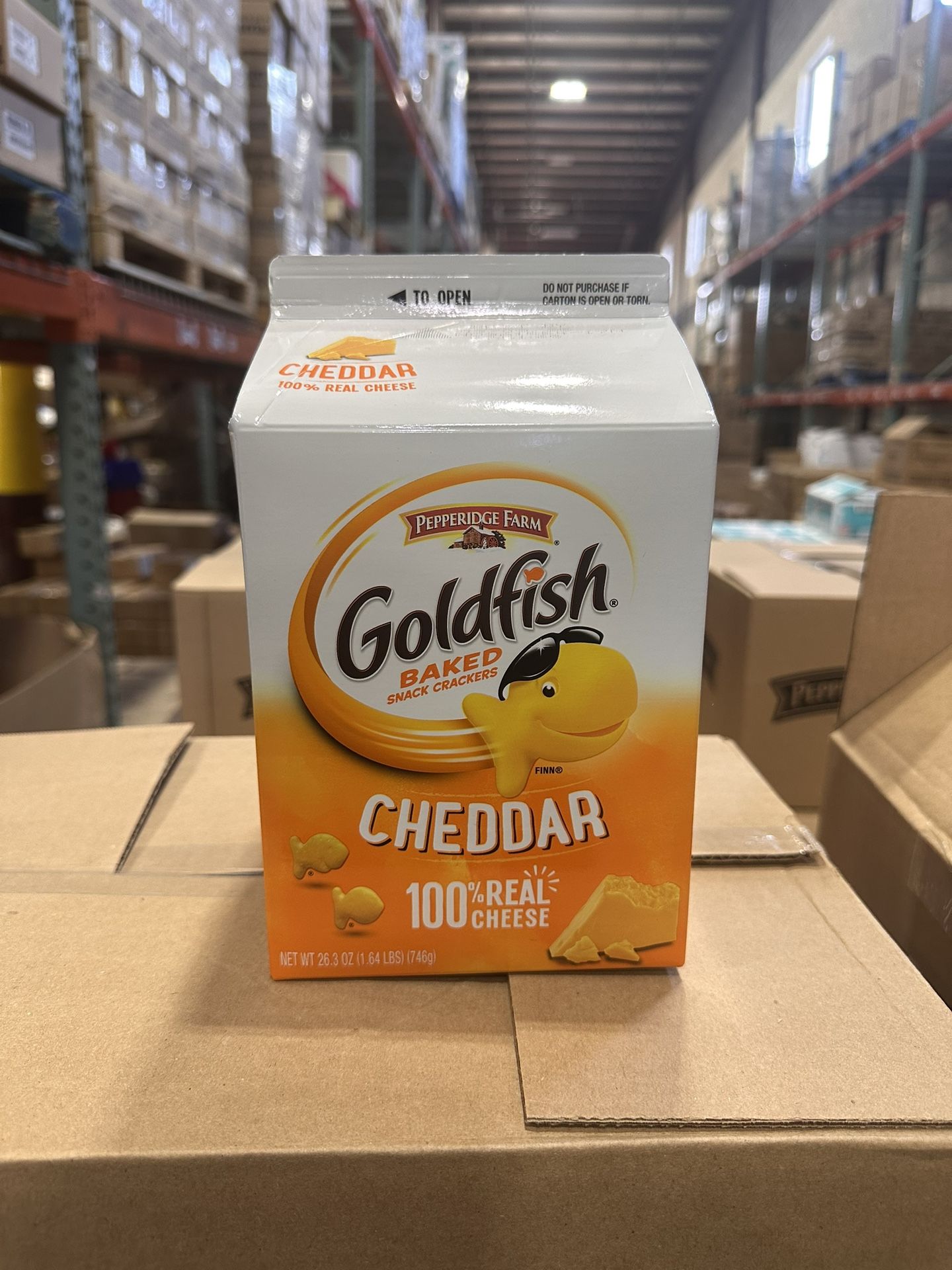 CHEDDAR Goldfish Snack