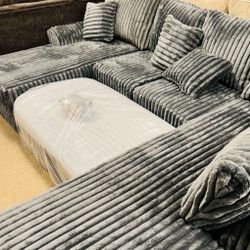 Double Chaise Stunning Sectional 