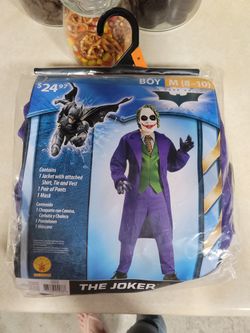 Boys (M) Joker Costume Brand New