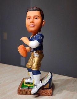 St. Louis Rams Kurt Warner Bobblehead 7in