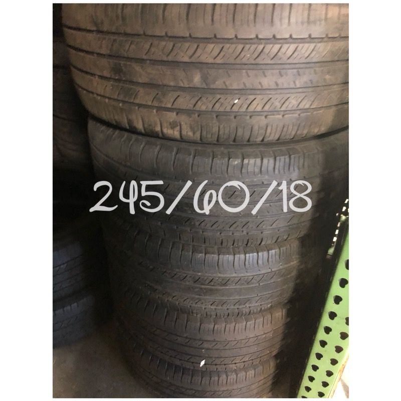 Used tires for sale 245/60/18 $180 all four free installation and balancing