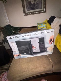 Chefman Countertop 1.1 Cu. Ft. Microwave