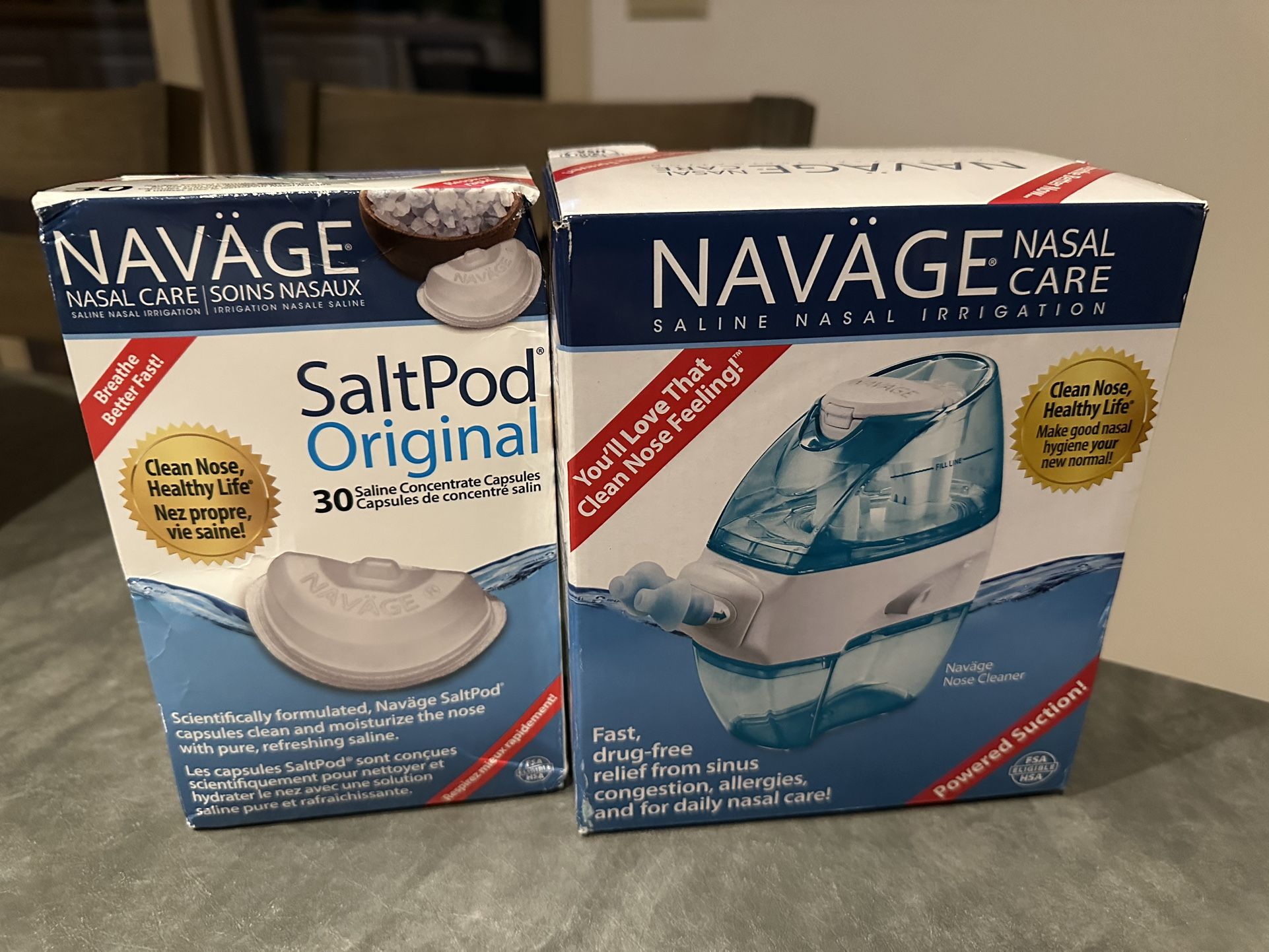 Navage Nasal Care: Saline Nasal Irrigation