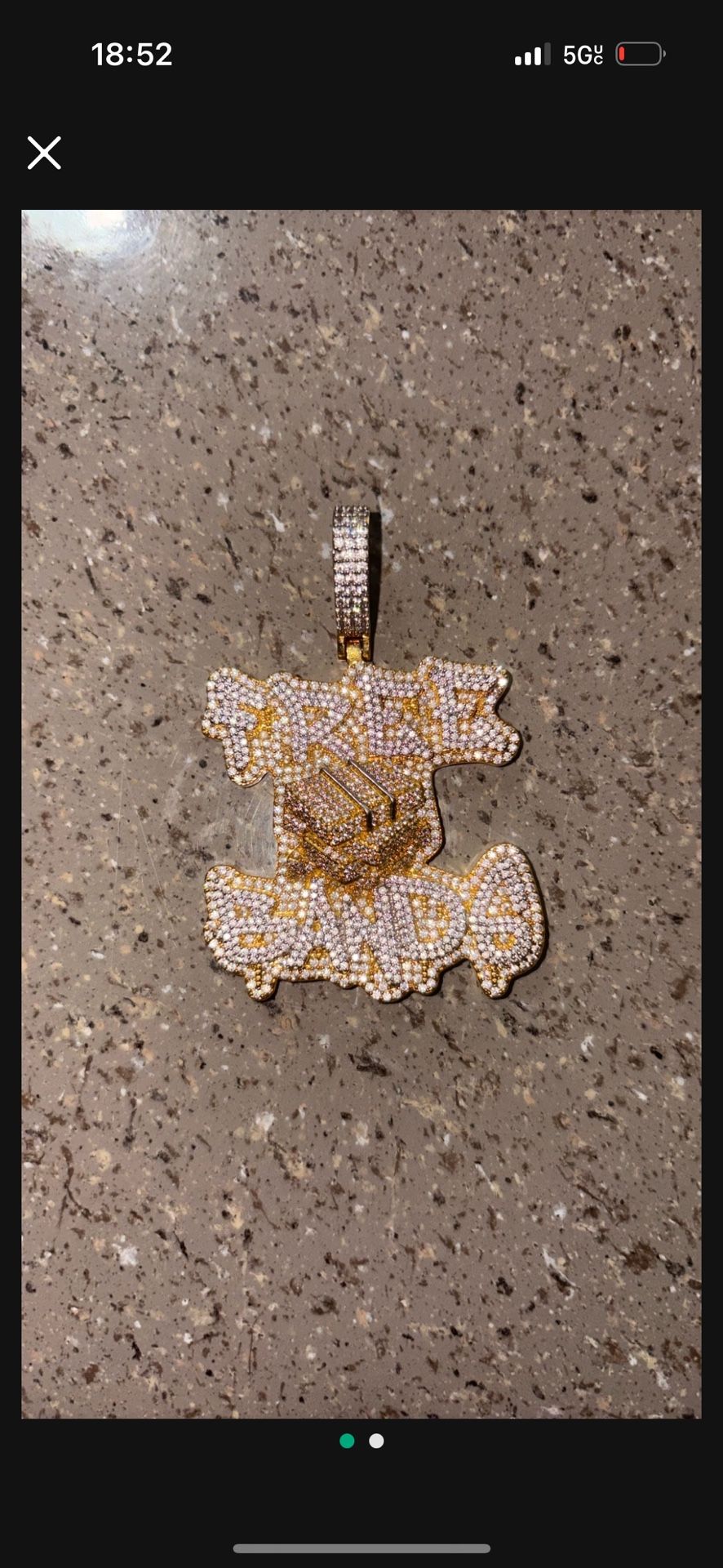 “FREE BANDS” Pendant 