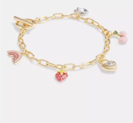 Coach Charm Bracelet