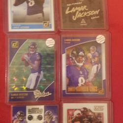 lamar jackson rookie lot 