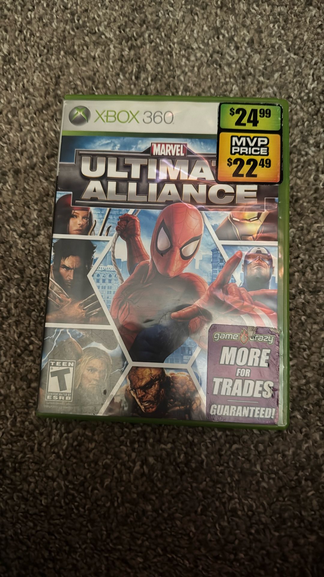 Marvel Ultimate Alliance Xbox 360