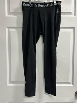 Reebok Men’s Black Base Layer Leggings - Size Large - EUC