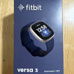 Fitbit Versa 3 Smart Watch! Brand New (unopened Box)