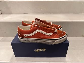 Sz 9.5 Vans Premium Old Skool Pearlized Pack Rust Bronze