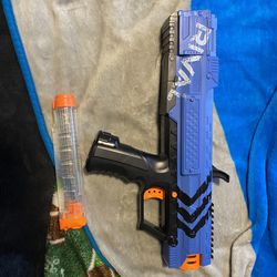 Blue Nerf Rival