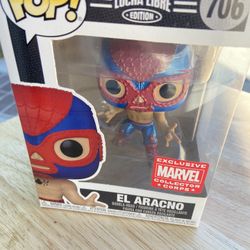 El Aracno Marvel Luche Libre Collection Funko Pop