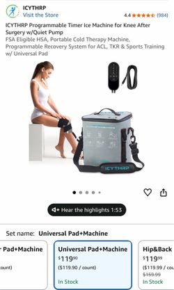 ICYTHRP Programmable Timer Ice Machine for Knee. NEW!