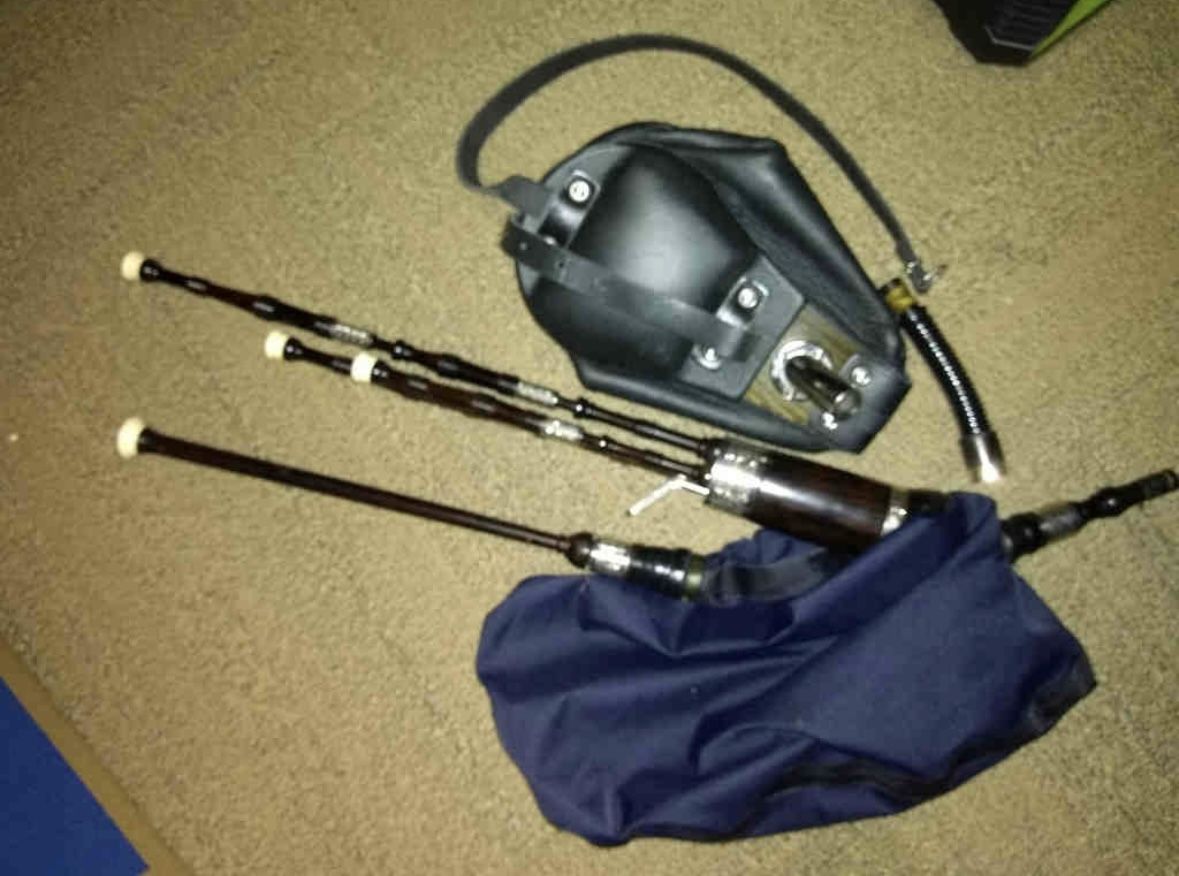 Scottish Smallpipes In A
