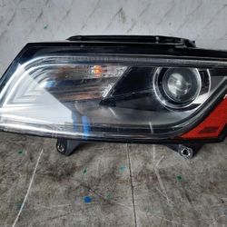 2013 - 2017 AUDI Q5 SQ5 LH LEFT DRIVER HEADLIGHT OEM USED #4286