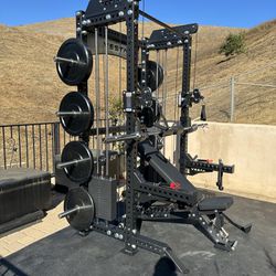 Vesta Fitness New Half Squat Rack |Functional Trainer|320 Weight Stack|Gym Equipment|Free Delivery 