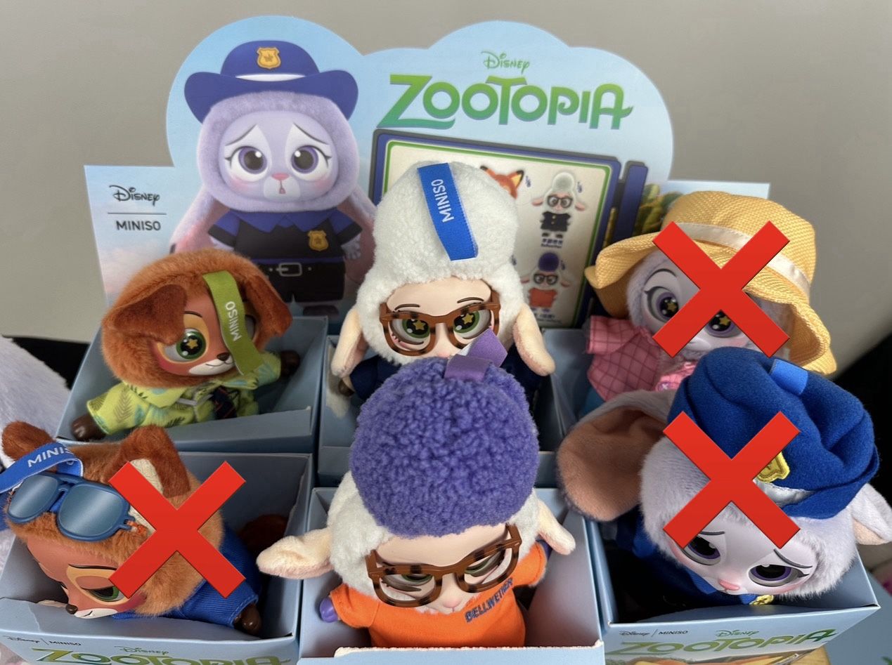 Zootopia Plush Pendant