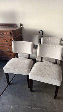 Last items for sale 4  dinning chairs