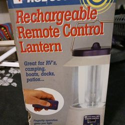 Rechargeable Remote Control Lantern 