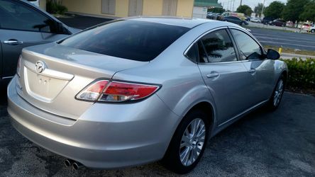 2009 Mazda 6 con 91 k millas black leather interior