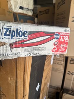 Ziploc Large Storage Bags 3.78L – 250 Count