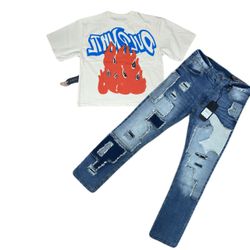 Mens jeans shirt outfit