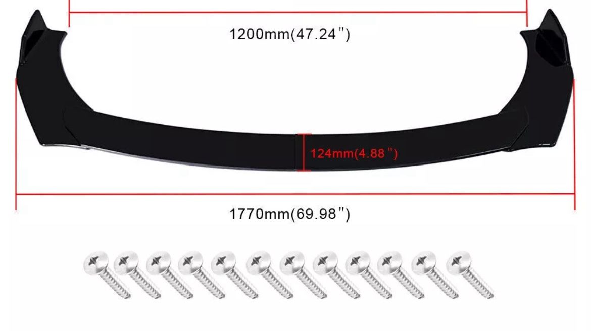 For Cadillac CTS Front Lip Spoiler