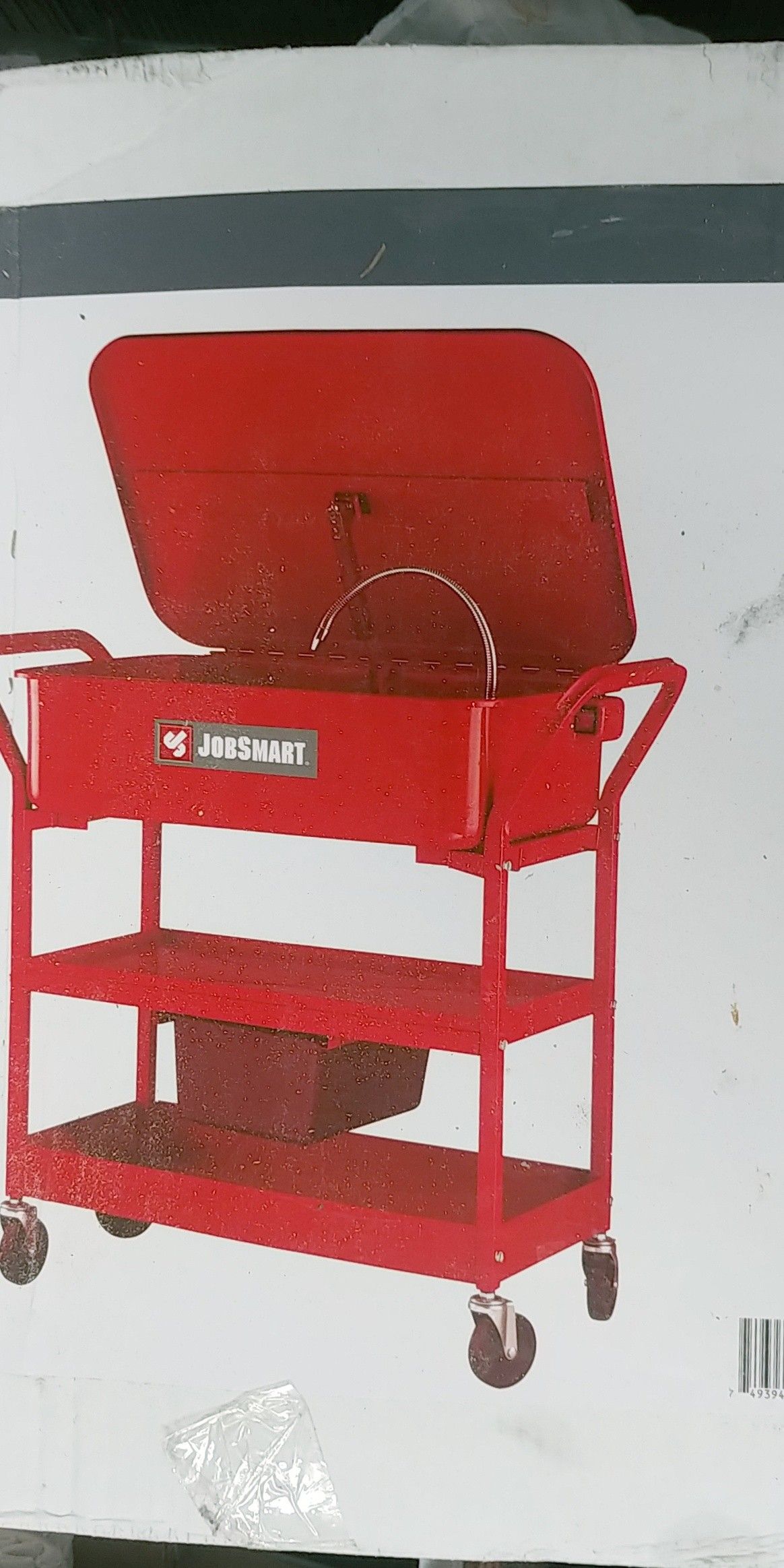 NIB Jobsmart 20 Gallon Parts Washer w/Free Oriflo Brush for Sale in