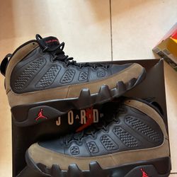 Jordan 9 Olive Size 9